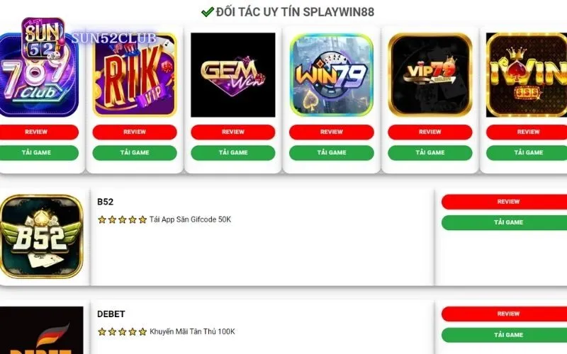 Đăng ký chơi game bài Sun52: Đến với thế giới cờ bạc online