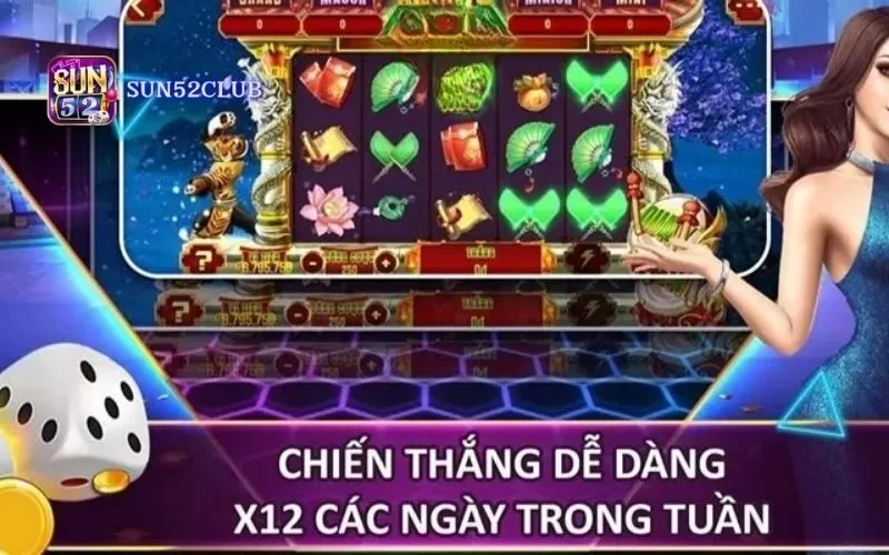 Slot game Jackpot lớn Sun52